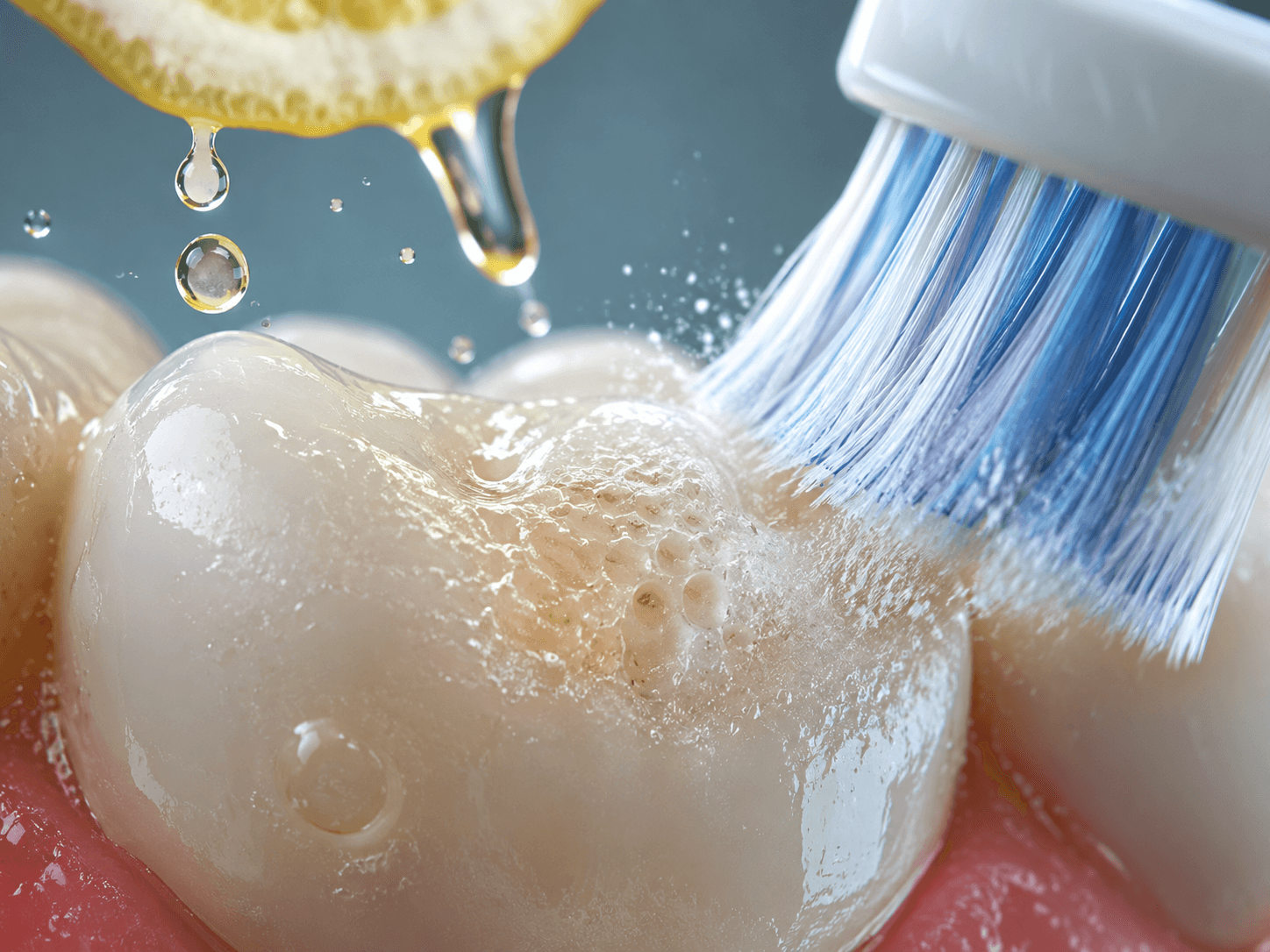 Did you know brushing your teeth immediately after every meal can damage them? detail 2
