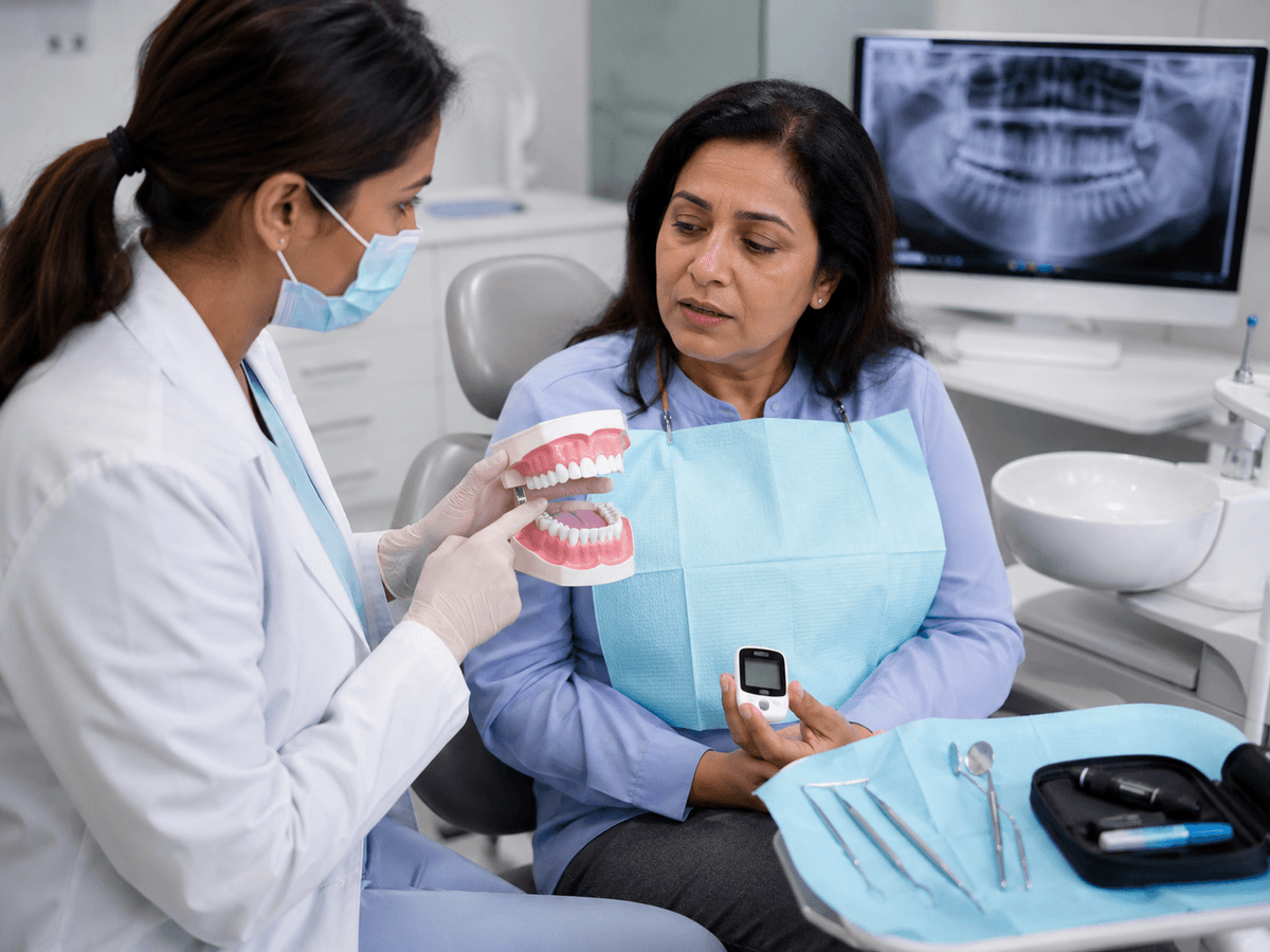 The impact of diabetes on oral health